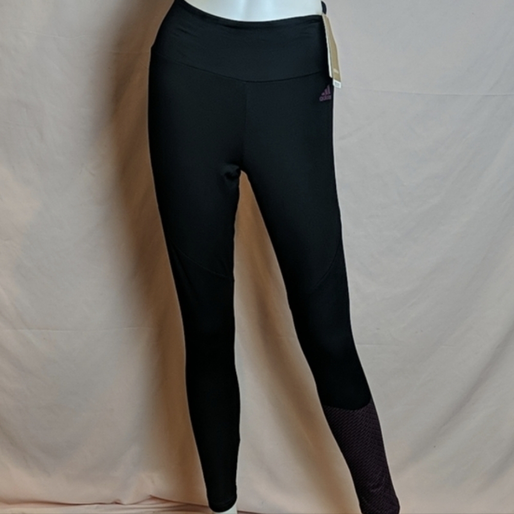 Adidas High Waisted Black Designed to Move Leggings size Small